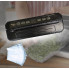 Вакуумный упаковщик для кухни чорний Вакууматор бытовой vacuum sealer Продуктовый вакуумный упаковщик для дома (37372-AV)