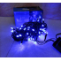 Гирлянда новогодняя Arts Pine 13.5 м 300LED коническая лампа с черным проводом 8 режимов Синий (VK-7463)