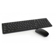 Беспроводный комплект (клавиатура и мышка) WIRELESS K06 Black