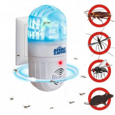 Лампа-отпугиватель Atomic ZABBER от насекомых и вредителей ORIGINAL