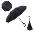 Ветрозащитный зонт Up-Brella антизонт Зонт обратного сложения черный