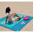 Пляжный коврик анти-песок  Sand Free ( 200 x 150 см ) original , Синий