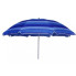Раскладной стол 120 см для пикника с 4 стульями и зонтом 180 см Akryli, набор туристический в чемодане Синий (Ck-227)