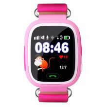 Смарт-часы Smart Watch Q90 GPS Pink