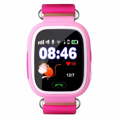 Смарт-часы Smart Watch Q90 GPS Pink