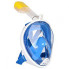 Инновационная маска для снорклинга подводного плавания Easybreath S/M Синий