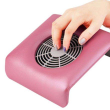 Вытяжка для маникюра Nail Dust Collector Pro вентилятор b 3 мешочка Оригинал Фиолетовый