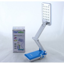 Настольная аккумуляторная лампа-трансформер TopWell 1018 белый (45953)