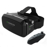 3D очки виртуальной реальности ТРМ VR SHINECON c пультом черный (44414)