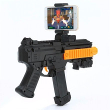 Игровой bluetooth автомат виртуальной реальности ТРМ AR Game Gun черный (45256)