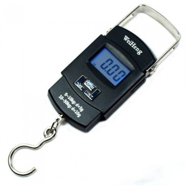 Электронные весы-кантер WeiHeng WH-A08 до 50 кг черный (44998)