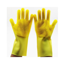 Перчатки для мытья ТРМ Super Gloves желтый (46500)