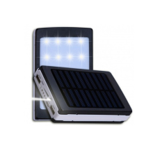 Портативная зарядка на солнечной батарее Power Bank SOLAR 90000 (15000) с мощным фонариком
