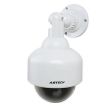 Муляж камеры видеонаблюдения купольная камера UKC 2000 с подсветкой как при записи