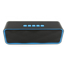 Портативная беспроводная Bluetooth колонка Music Wireless Speaker SC 211 ORIGINAL синяя