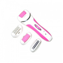 Эпилятор женский Shinon для удаления волос 4 в 1 с бритвенной насадкой 16.5 см Pink (SH7656)