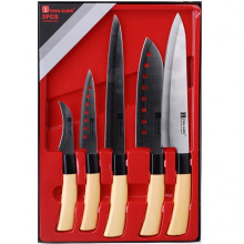 Набор комплект ножей для кухни YING GUNS из 5-ти штук ножи