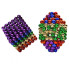 Головоломка Neocube конструктор неокуб 216 магнитных шариков диаметром 5 мм в металлической коробке Разноцветный