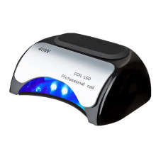Гибридная ультрафиолетовая LED лампас таймером светодиодная UV Lamp 48 Вт сушилка для маникюра и педикюра Черная