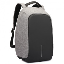 Рюкзак городской Antivor 2.0 антивор сумка с защитой от карманников с USB Grey