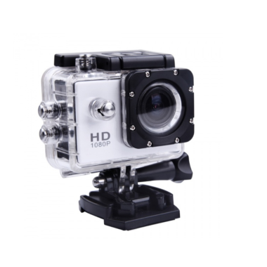 Экшн камера HD Action A7 1080P с аквабоксом в комплекте и набором креплений спортивная водонепроницаемая Grey
