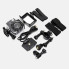 Экшн камера HD Action A7 1080P с аквабоксом в комплекте и набором креплений спортивная водонепроницаемая Black