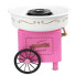 Домашний аппарат машинка для приготовления сладкой ваты дома COTTON CANDY MAKER на колесах CARNIVAL