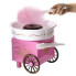 Домашний аппарат машинка для приготовления сладкой ваты дома COTTON CANDY MAKER на колесах CARNIVAL