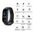 Фитнес браслет трекер Smart Band с сенсорным экраном Черный (M3)