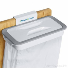 Держатель для мусорных пакетов навесной на кухню домой в офис и ванную до 5 кг Attach-A-Trash