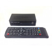 ТВ-ресивер UKC  тюнер цифровой приёмник T2 с поддержкой Wi-Fi адаптера для телевизора с приложением YouTube плюс пульт Чёрный (0967)
