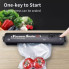 Домашний вакууматор для продуктов BITEK BT-410Y, кухонный вакуумный упаковщик, чёрный (BT410Y-AV)
