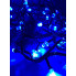 Светодиодная гирлянда 9 м 200LED Arts Pine Рубинка с черным проводом 8 режимов Синий (VK-7418)