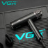 Фен VGR V-427 BLACK — 1900 Вт, 3 насадки, диффузор, ионизация (VGR427-AV)