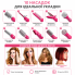 Фен-стайлер Fullcome Hair Styler 10 в 1 850 Вт, 10 насадок, розовый (MS22-AV)