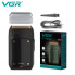 Портативная электробритва VGR V-353 с USB, чёрная (VGRV353-AV)