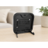 Настенные часы Deepfox DS-6650 с пультом, LED-подсветкой, будильником, датой и термометром, 18,5×18,5 см (6650-AV)