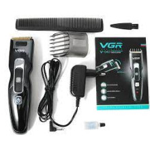 Триммер для стрижки волос беспроводной VGR V-040i аккумуляторный для бороды и тела 5 Вт насадка 18 мм с LED индикатором (V040-AV)