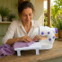 Портативная швейная машинка Mini Sewing SM202A, белая (SM202A-AV)