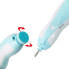 Детский триммер для ногтей + 6 насадок NAIL TRIMMER XL-667, голубой (BL667-AV)