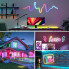 Неоновая LED RGB лента 5 м с чешуйчатым покрытием, управлением через приложение и пультом (RGB550-AV)