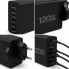 Сетевое зарядное устройство 26X187, 120 Вт, 6 портов, GaN Fast Charge, черное (26X187-AV)
