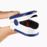 Пульсоксиметр на палец Midas Oximeter LK87i на батарейках OLED дисплей бело-синий (47892)