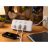 Многофункциональный сетевой разветвитель AND WL-6, 2 розетки, 3 USB-порта, 2500 Вт, белый (WL6-AV)