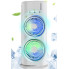 Вентилятор настольный двойной с охлаждением Double-ended Spray Fan, LED-подсветкой, пультом и 3 скоростями (DFL812-AV)