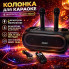 Портативная Bluetooth-колонка ZQS4247 16 Вт с 2 беспроводными микрофонами, караоке, USB, TF, FM, AUX (ZQS4247-AV)