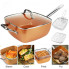 Сковородка-фритюрниця квадратная с крышкой TOP KITCHEN BN-8001 (BN8001-AV)