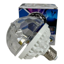 Светодиодная диско лампа в патрон COLOR ROTATING LAMP  E27 (NE277-AV)