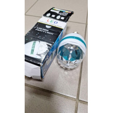 УЦЕНКА. Диско лампа LASER Rotating lamp,вращающаяся лампа (Плохая упаковка, трещина на корпусе 2853) УЦЕНКА. Диско лампа LASER Rotating lamp,вращающаяся лампа (Плохая упаковка, трещина на корпусе 2853)