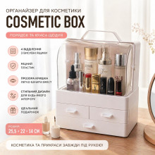 Органайзер для косметики и парфюмерии Cosmetic Box с выдвижными ящиками GW-880 Органайзер для косметики и парфюмерии Cosmetic Box с выдвижными ящиками GW-880